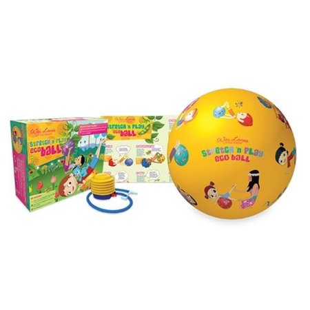 WAI LANA PRODUCTIONS LLC Wai Lana Productions 603 Little Yogis Stretch and Play Eco Ball 603